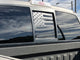Ford F150 Back Middle Window Distressed American Flag Decal 2004-2014