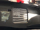 Ford F150 / f250 / f350 Back Middle Window Distressed American Flag Decal 2015-2024